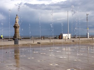 Lowestoft amazing fun water feature