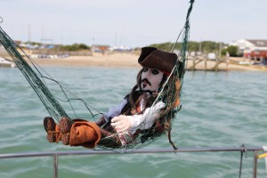 Cpn Jack relaxing in his hammock