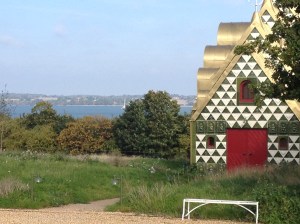 House for Essex at Wrabness with The Stour beyond