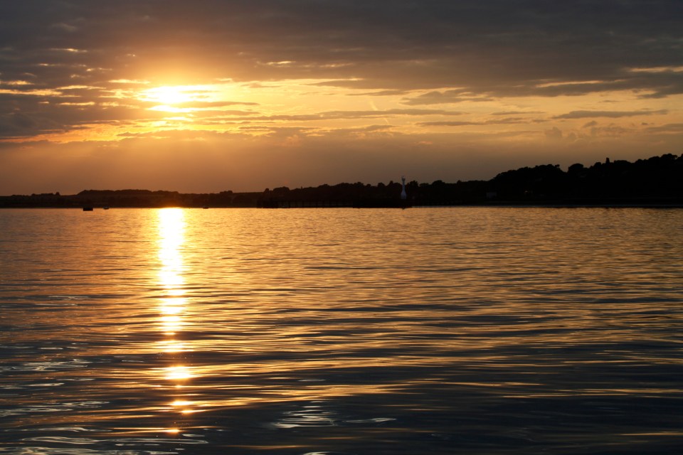 The following evening was just as beautiful