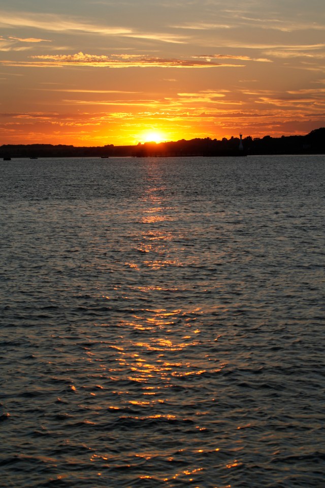 It was a stunning sunset