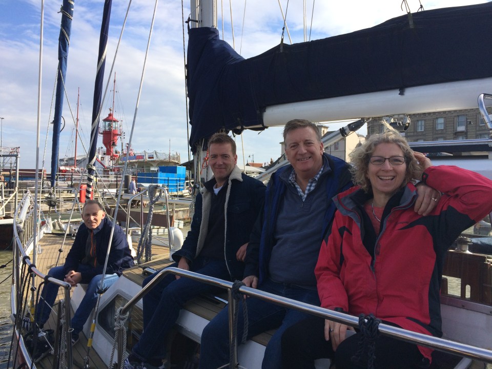 R-L, Sally, Richard, Phil and Kevin