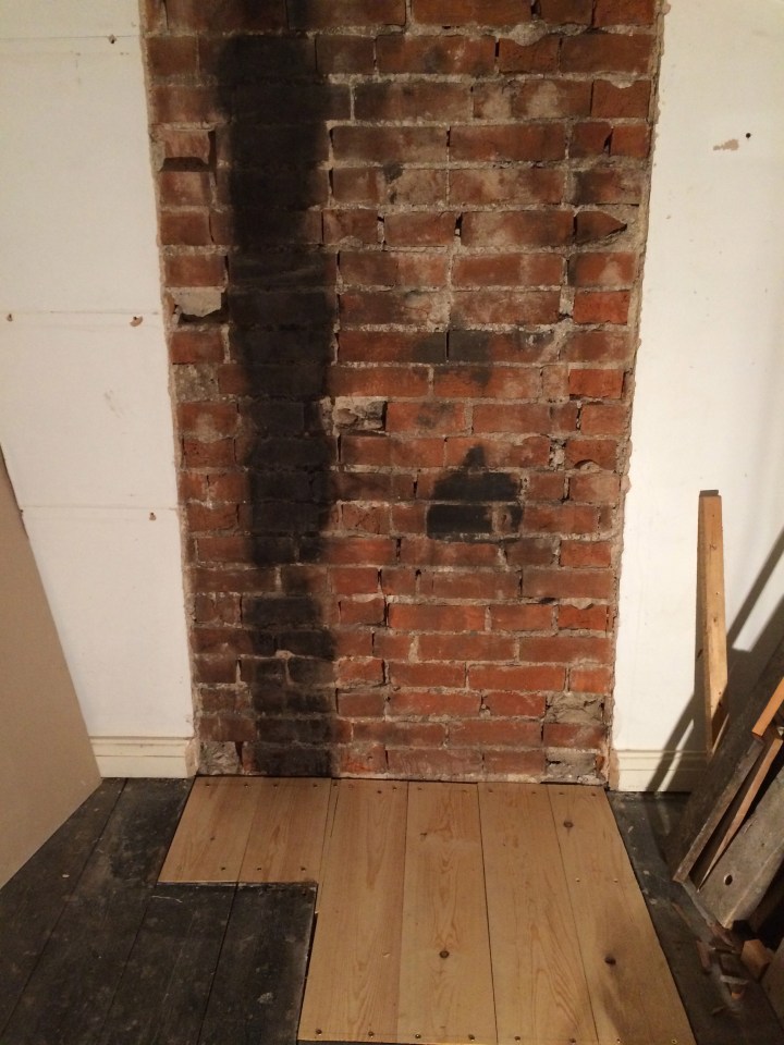 Finally the floor boards are in